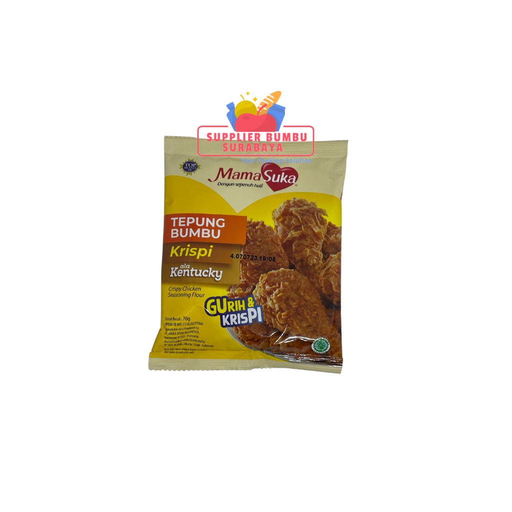 MamaSuka Tepung Bumbu Ayam Krispi Crispy Kentucky KFC