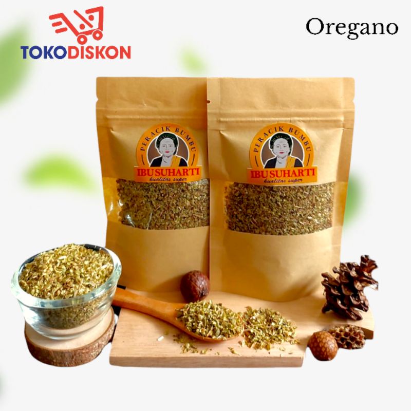 

Rempah Daun Oregano Kering - Bumbu Masakan // Premium