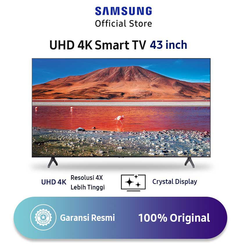 SAMSUNG LED SMART TV DIGITAL UHD 43 INCH UA43TU7000-1