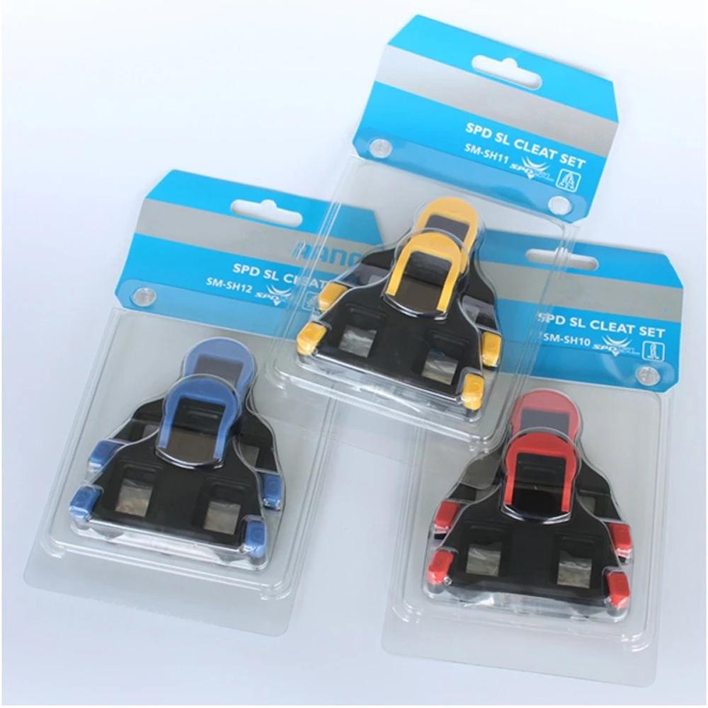 Lanfy Pedal Sepeda Cleat Aksesoris Sepeda Original SH10 Cleat Pedal Bersepeda Self-locking Foating Pedal SPD SL Cleat