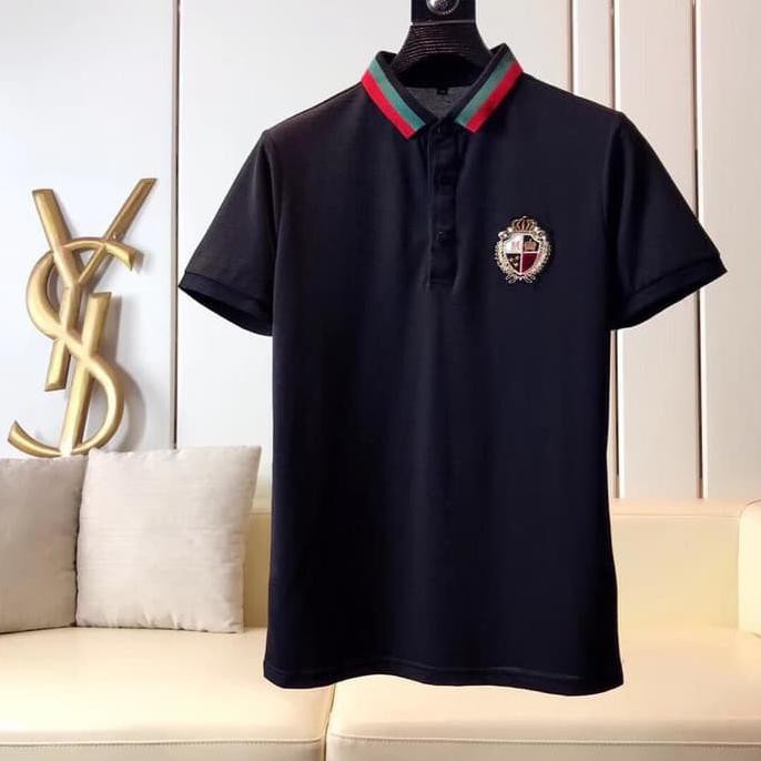 Barang Terbaru Polo Gucci Premium High Quality Mirror 1:1 / Pria GC 02 STOK TERBATAS