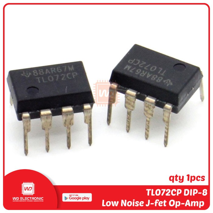 TL072CP TL072 IC AMPLIFIER