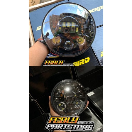 LAMPU DAYMAKER 5,75 INCH 16 LED DOT SAE IMPORT LAMPU DAYMAKER 7 INCH 19 LED DOT SAE IMPORT LAMPU DAY