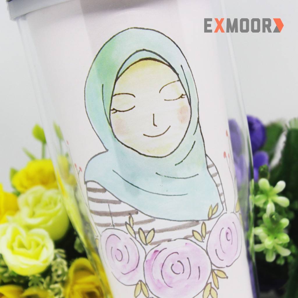 Tumbler Kado Ulang Tahun Wanita Hijab