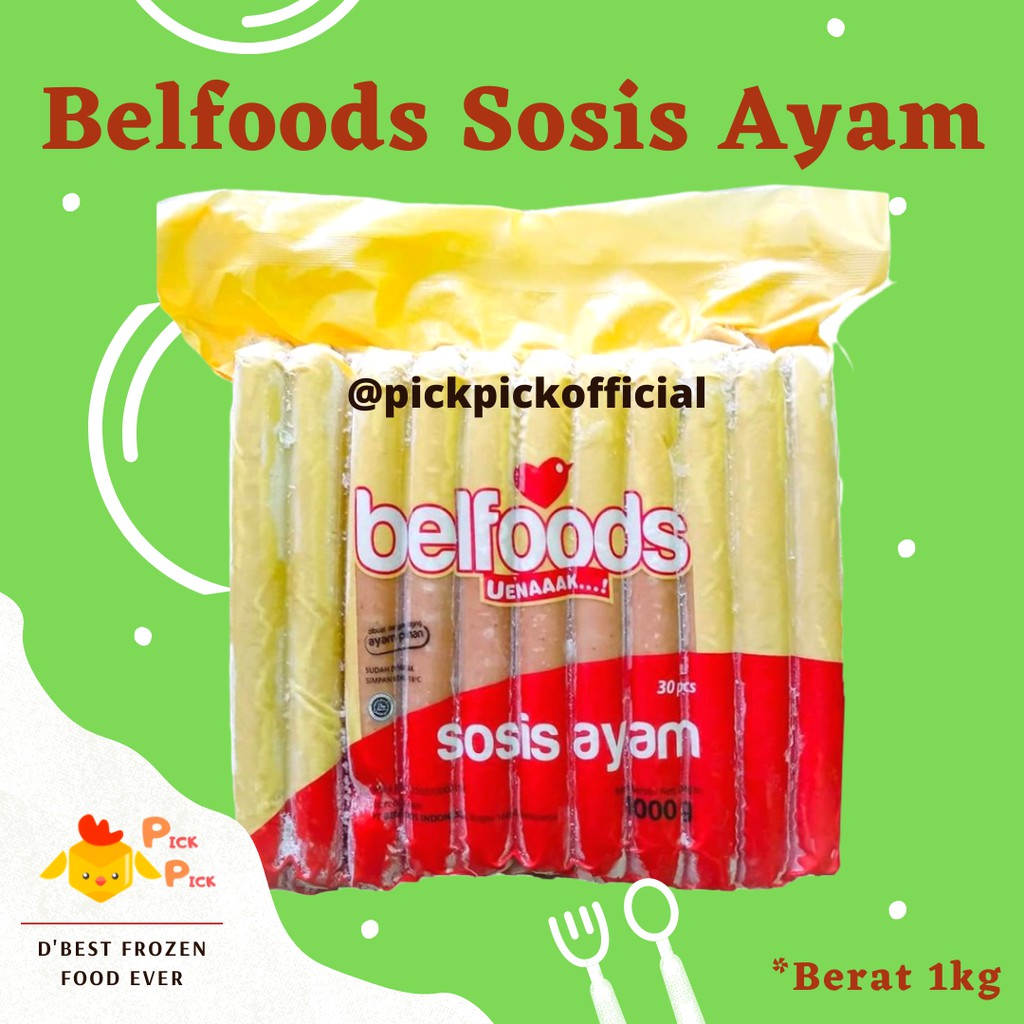 

Belfoods Sosis Ayam 1 kg