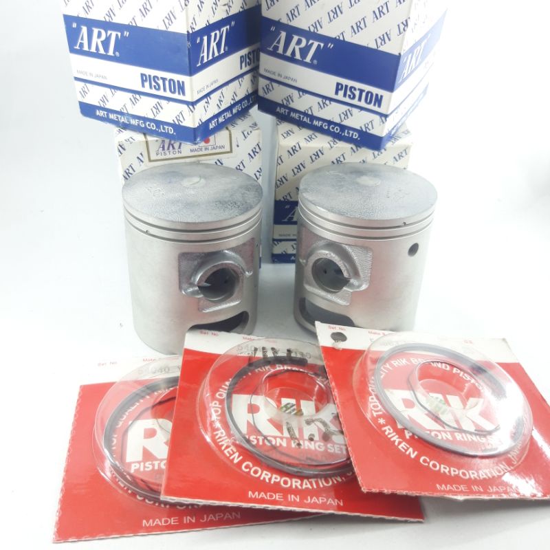 Piston ART Set Ring Rik Yamaha Rx King OS 1.50 Original