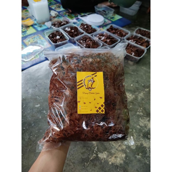 Jual Kripik Pisang Coklat Lumer Kemasan 1kg Shopee Indonesia