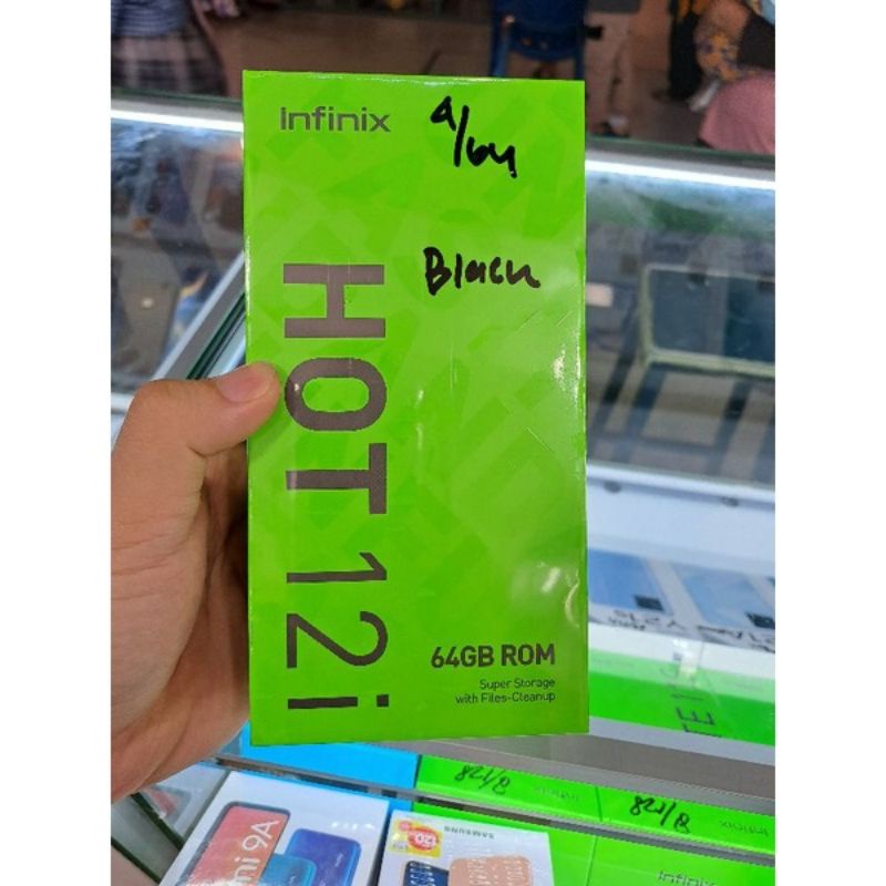NEW/BARU INFINIX HOT 12i RAM 4 ROM 64 4/64 GB ORIGINAL GARANSI RESMI 2 TAHUN 3/32 2/23 4/64 6/128 6/