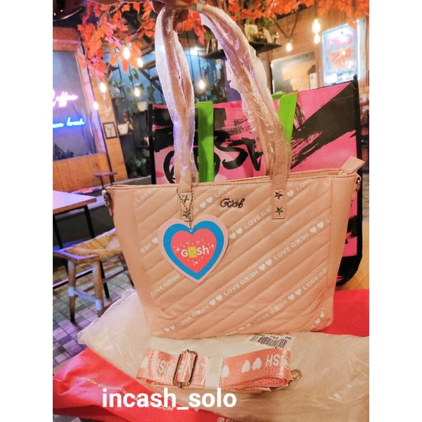 Ready Gosh art 703 (pink) NEW PB tali hijau