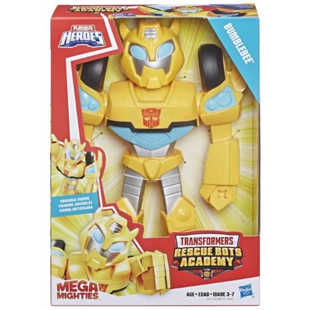 Playskool Heroes Transformers Rescue Bots Mega Mighties Bumblebee And Black Panther
