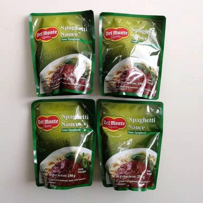 

delmonte saus spaghetti 250gram