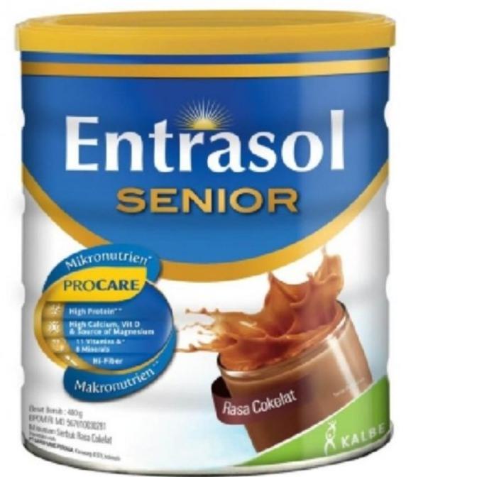 

[COD] susu entrasol senior vanila tin 400 gr [COD]