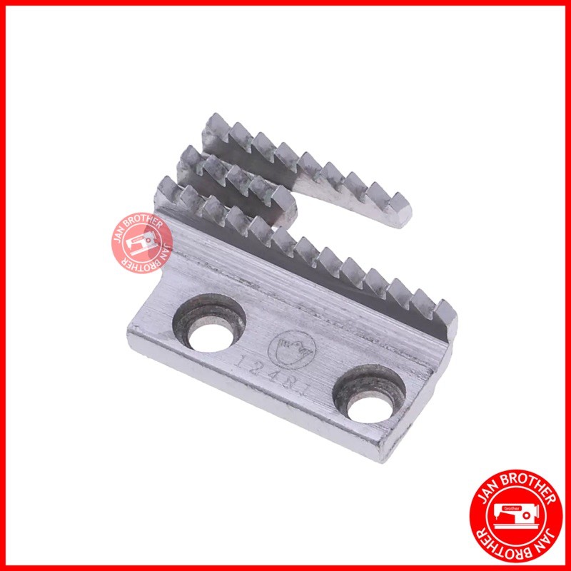 JAN BROTHER Gigi B High Speed Type B CNY Feed Dog 12481 Sparepart Mesin jahit / Alat mesin jahit