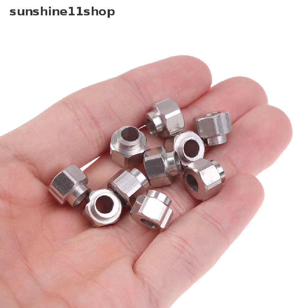 Sho 10pcs Mur Eksentrik V-Slot Rail Roda 6mm Untuk Aksesoris Printer 3D