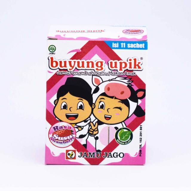 

Buyung Upik Rasa Susu / Jamu Buyung Upik 1 Kotak Isi 11 Sahset