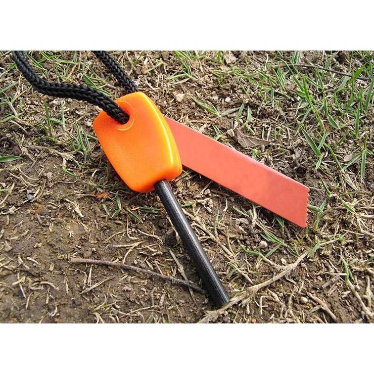 Outdoor Survival Batang Magnesium Flint Stone Fire Starter Penyala Api Peralatan Camping