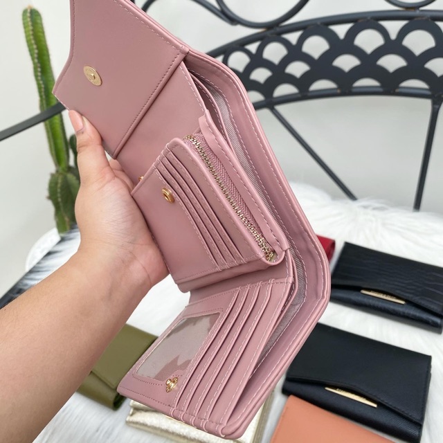 Dompet C K Wanita Import Front flap