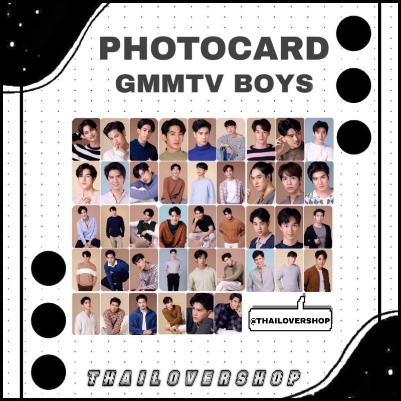 PHOTOCARD GMMTV BOYS THAI ACTOR RAIKANTOPENI GMM
