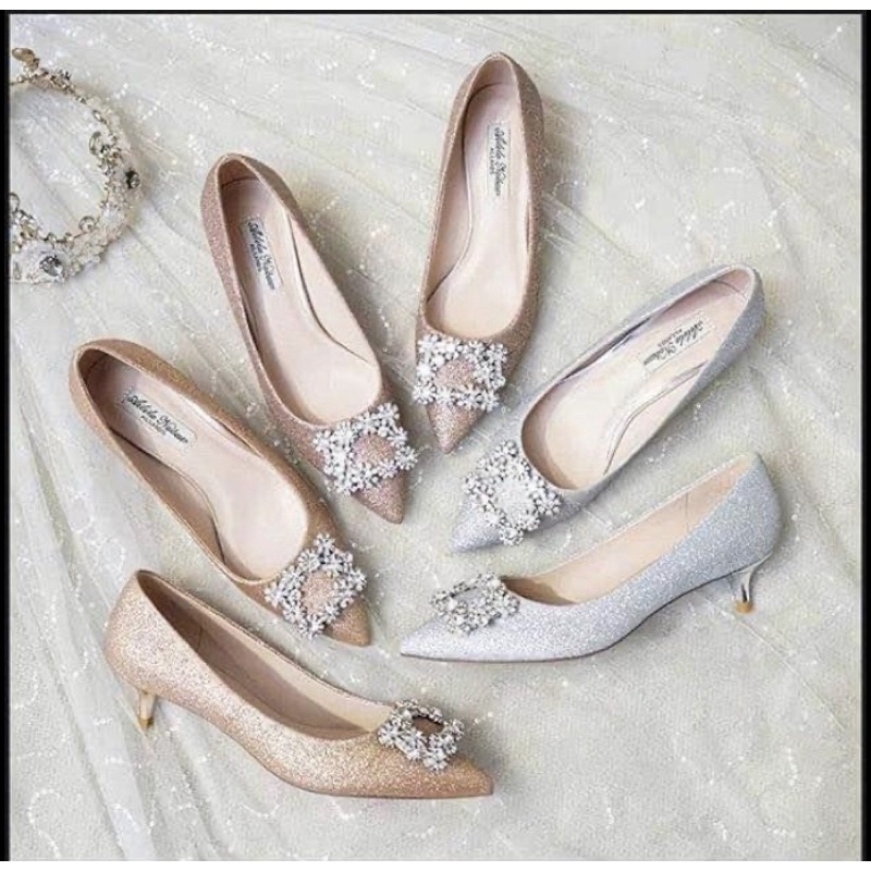 heels glitter