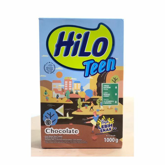 

[[BISA COD]] HiLo Teen Chocolate 1000gr BERMUTU Kode 608