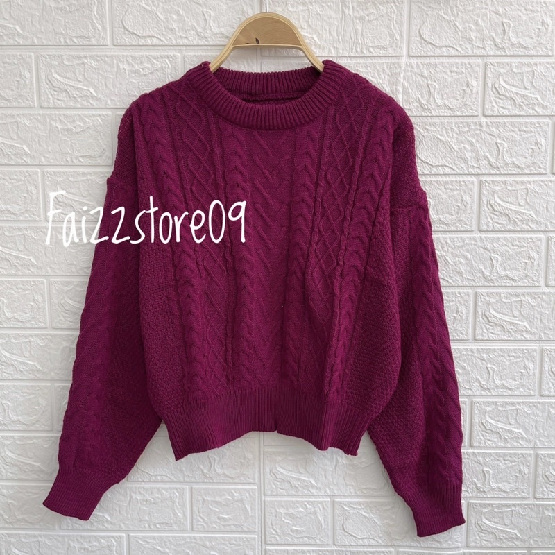 SWEATER RAJUT NATHAN PREMIUM MURAH