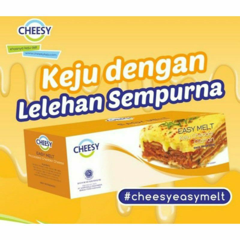 Cheesy Easy Melt 500gr Keju Mudah Leleh 1/2kg