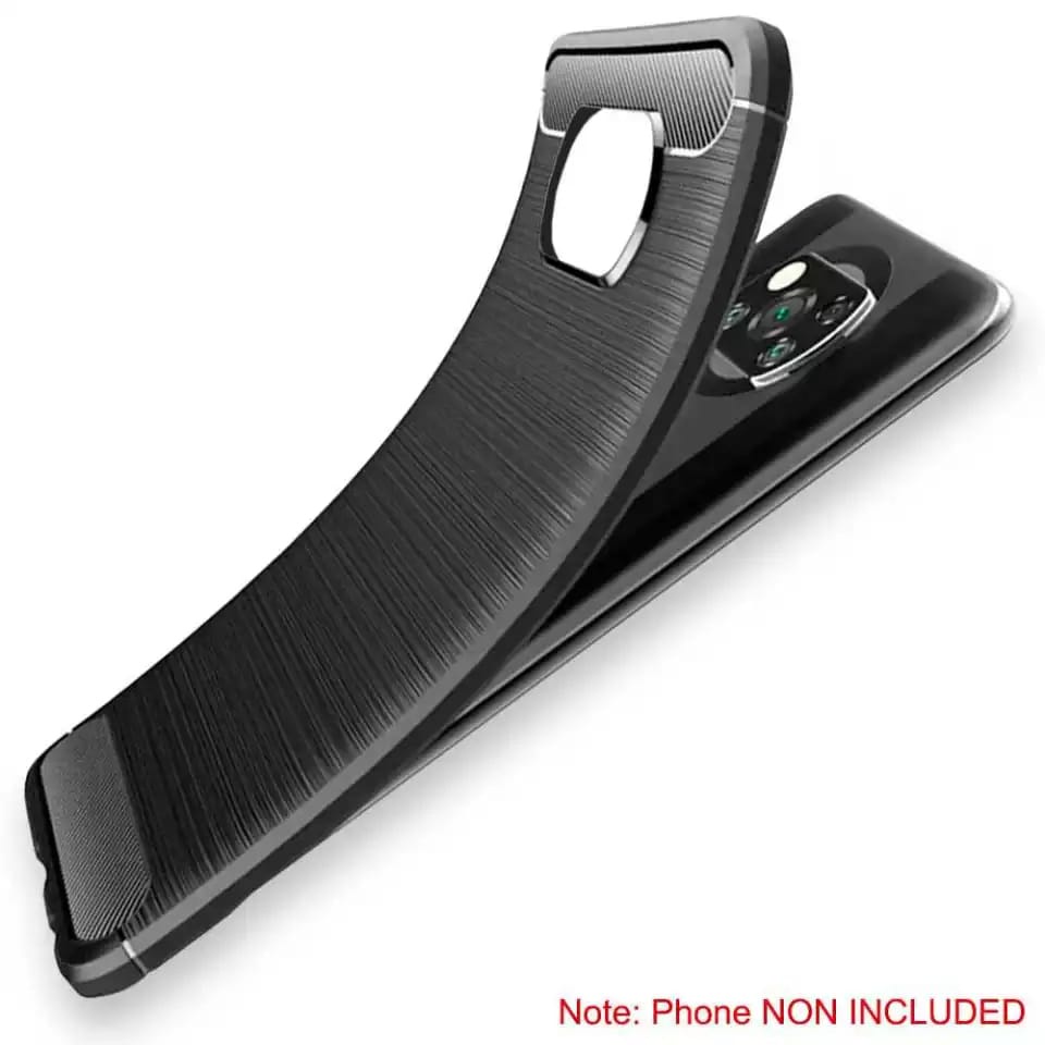 Case Ipaky Carbon Fiber Xiaomi POCO X3 Pro | POCO X3 NFC  Ultra Slim Ipaky Carbon Premium Softcase