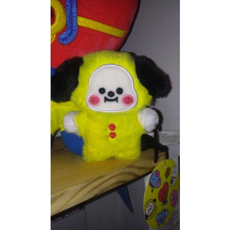 BT21 - Fur Keychain Chimmy OFFICIAL