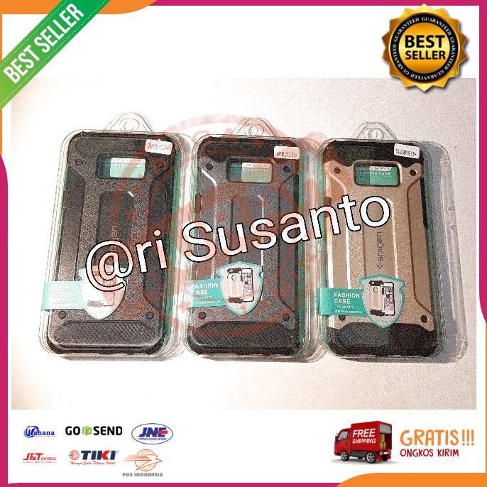 Acc Hp Hardcase Spigen Iron Samsung Galaxy S8+ S8 Plus