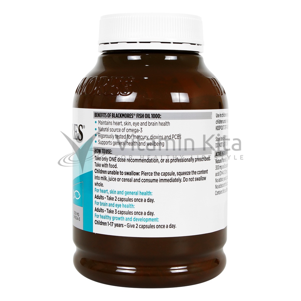 BLACKMORES FISH OIL 1000 (400 CAPS)