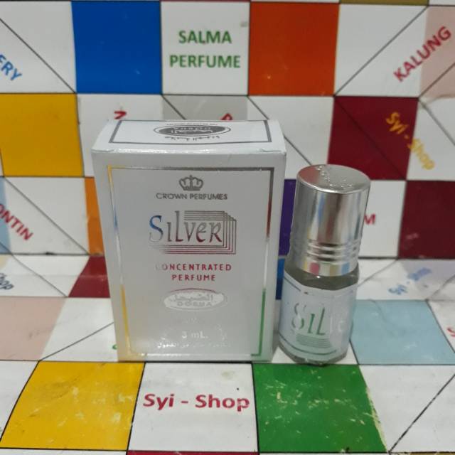 Parfum SILVER  Roll On Non Alkohol 3 ml DOBHA