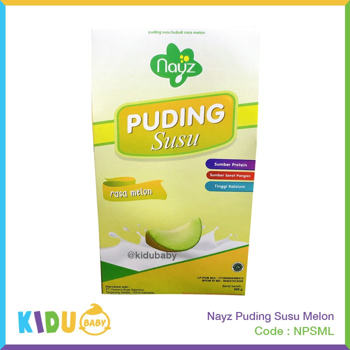 Nayz Puding Susu Makanan MPASI Bayi Anak / Kidu Baby