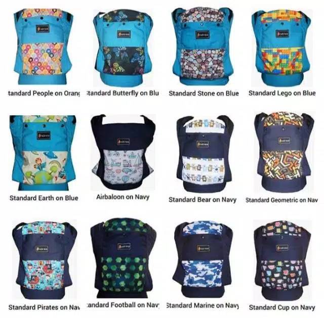 Andrea Baby Carrier  SSC - Gendongan bayi SSC Andrea Prescho