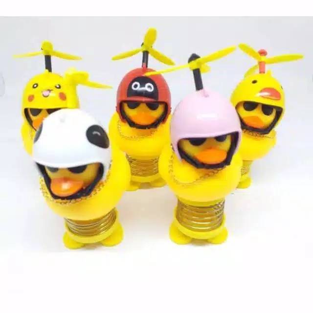 BEBEK HELM GAUL LED PER GOYANG SPRING DOLL PAJANGAN DI MOBIL