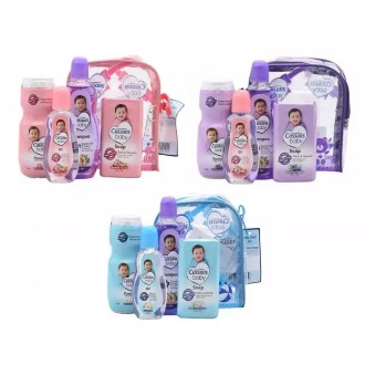 Cusson Baby Kecil Sabun Bayi Set- Perlengkapan mandi bayi