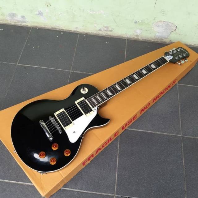Gitar epiphone les paul black