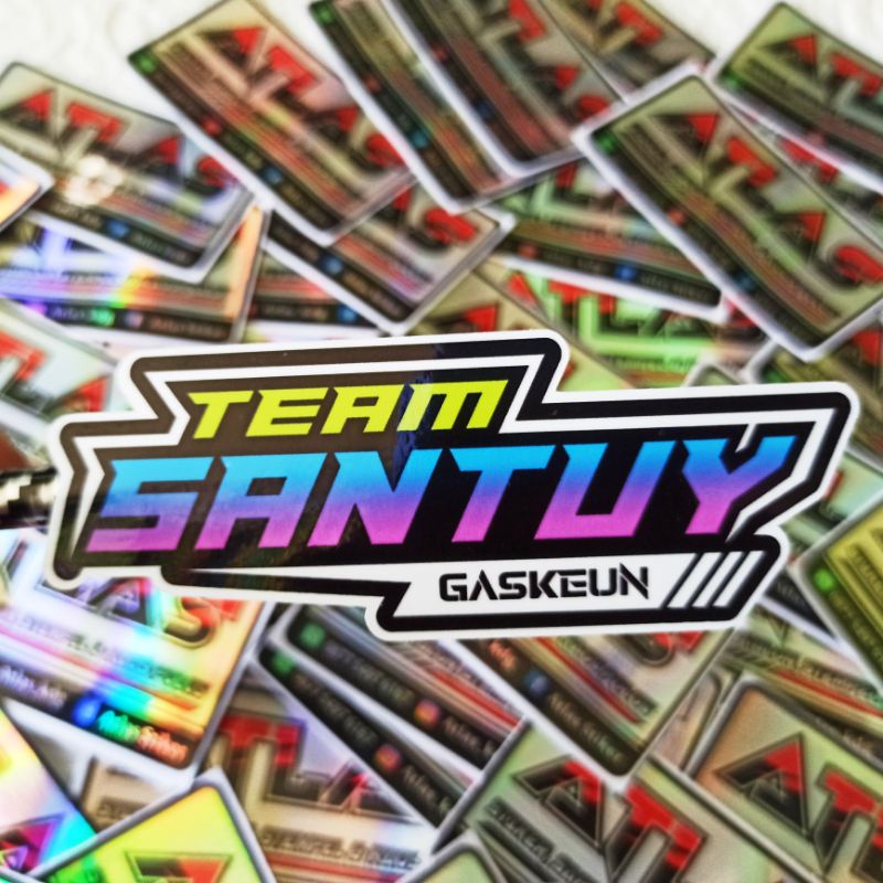 STIKER TEAM SANTUY