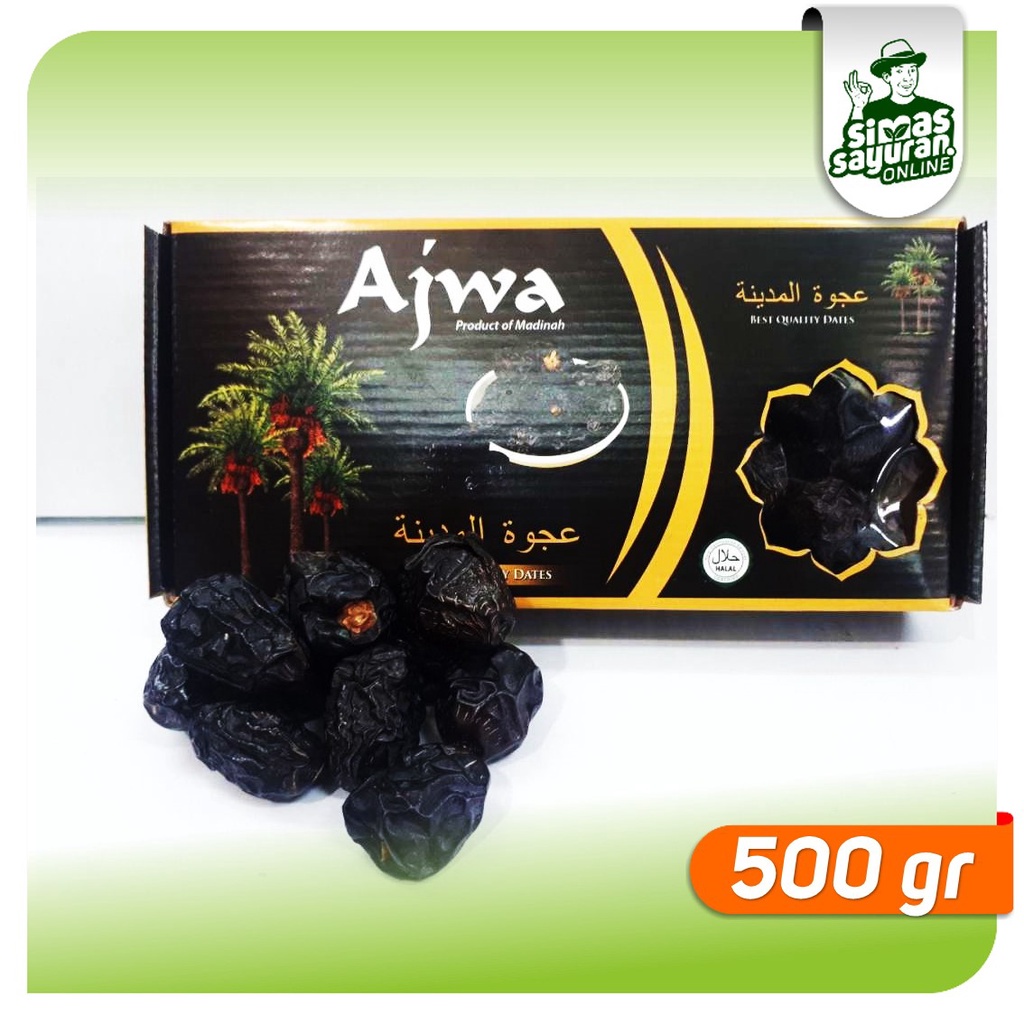 

Kurma Ajwa Kurma Nabi 500 gr