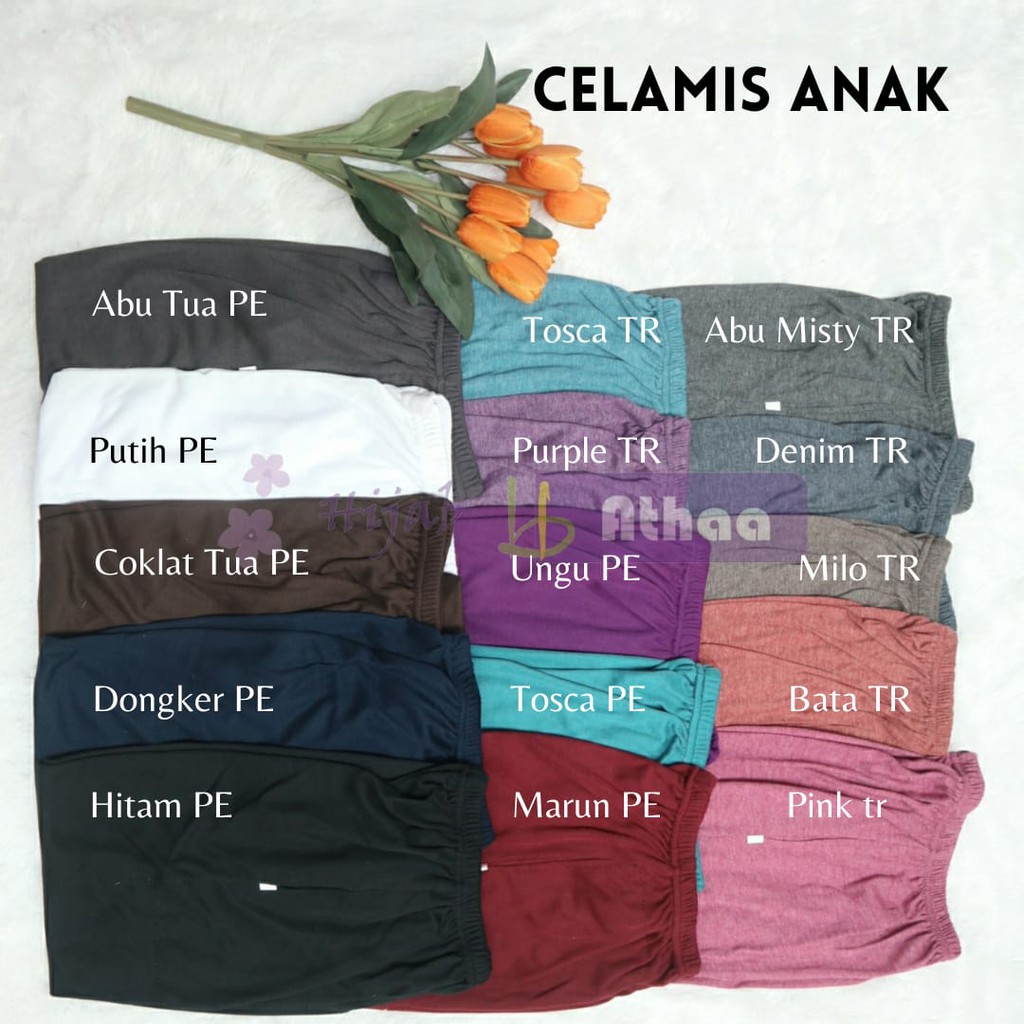 Legging Anak 3 - 12 Tahun/ Celamis Los Anak/ Celana Anak Panjang