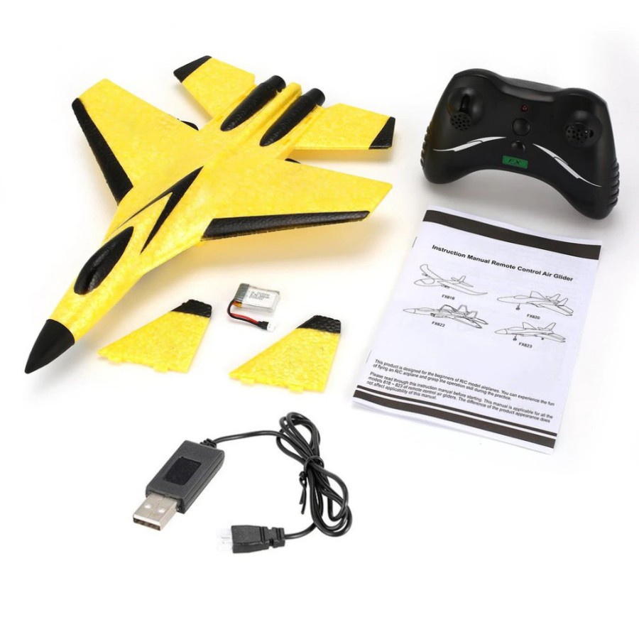 Remote Control Pesawat Terbang Glider Airplane Foam 2.4G RC - FX-820