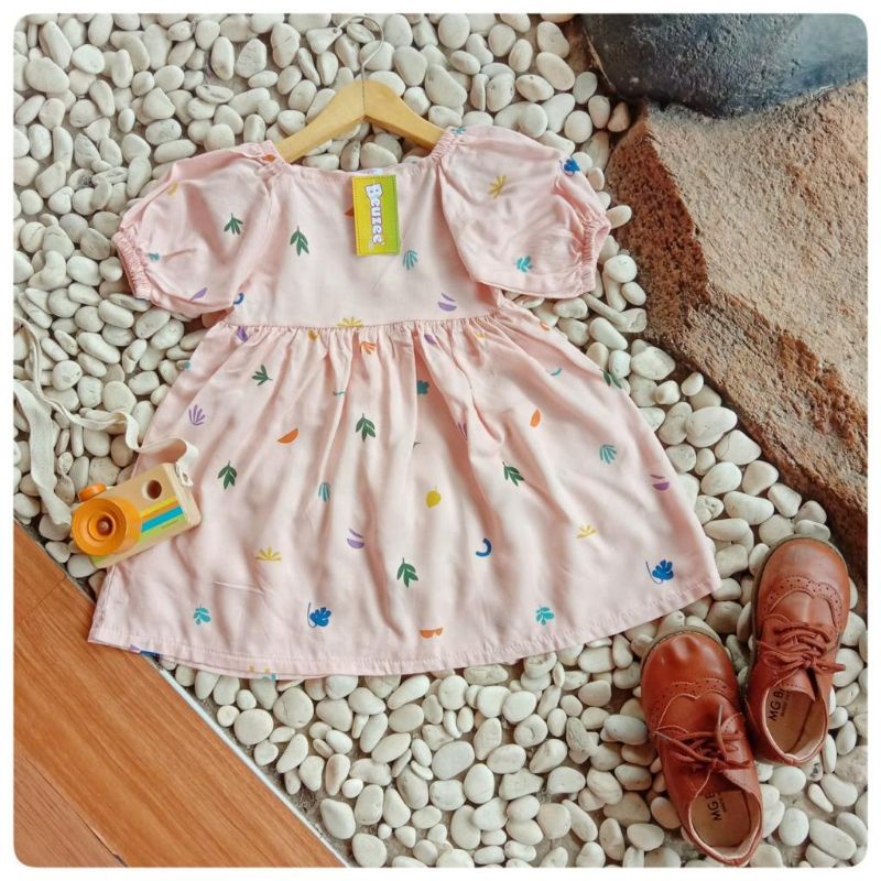 PILIH MOTIF Dress Kalina Beuzee Dress Anak Rayon Premium Dress Bayi Lucu KIDS 1-4 TAHUN