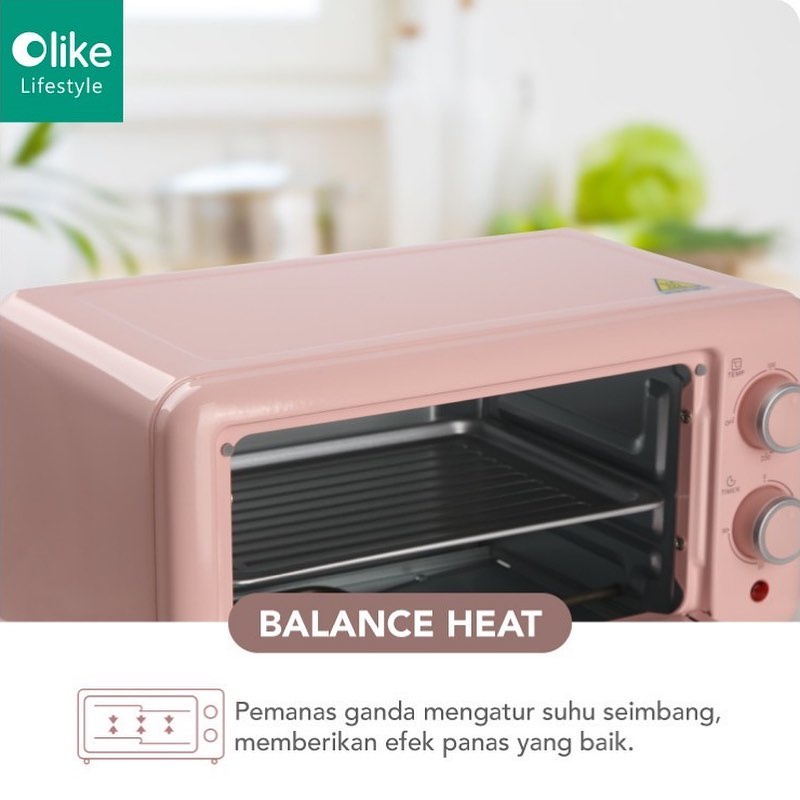 Olike DKX-D11B1 Electric Oven Pink