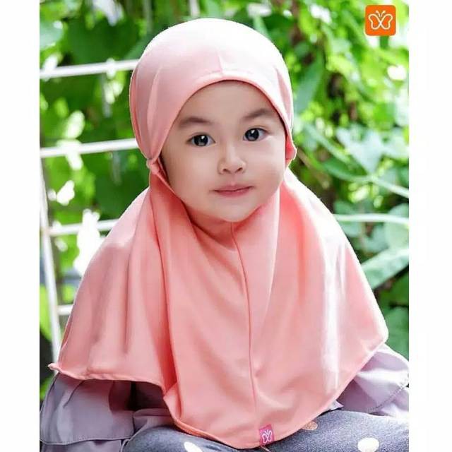 jilbab / anak / bayi / hijab /allsize 0-3 tahun/ CANTIKA