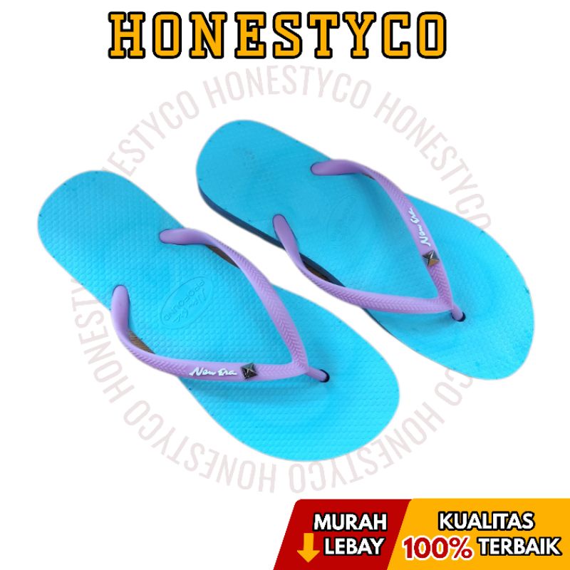 Sandal New Era Jepit Wanita Autentik HONESTYCO