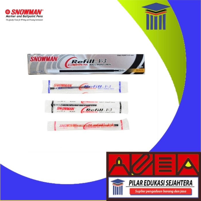 

REFILL TINTA BOLPEN SNOWMAN V3 (1 PACK)