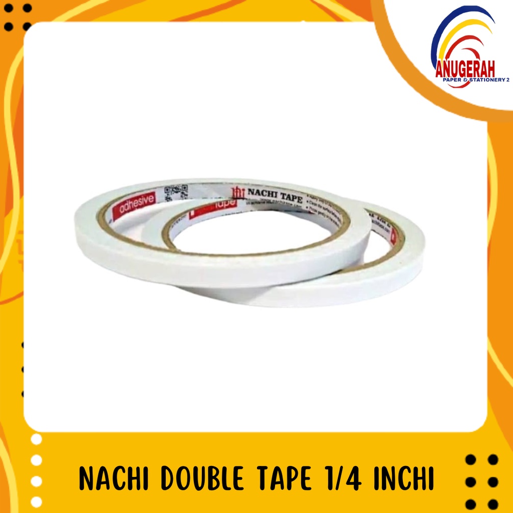 

NACHI DOUBLE TAPE 1/4 Inch (PCS)
