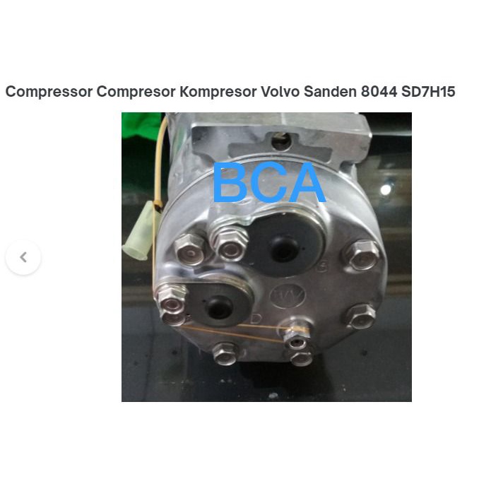 Kompresor AC Mobil SANDEN 8044 VOLVO SD7H15 ASLI