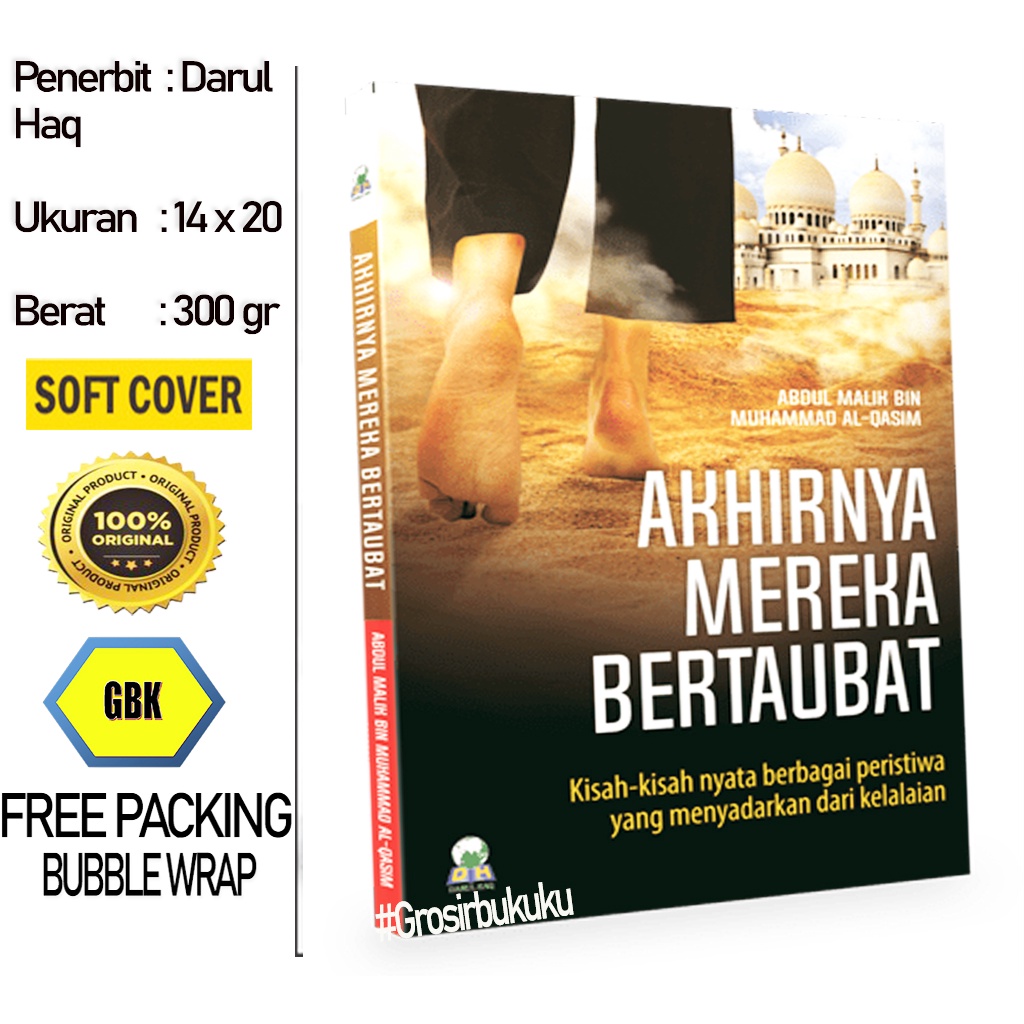 Buku Akhirnya Mereka Bertaubat - Darul Haq