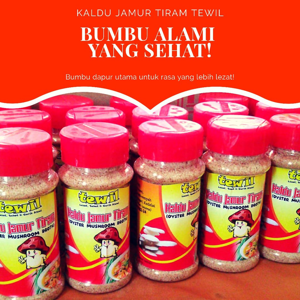 

Kaldu Jamur Asli Non MSG 100 g