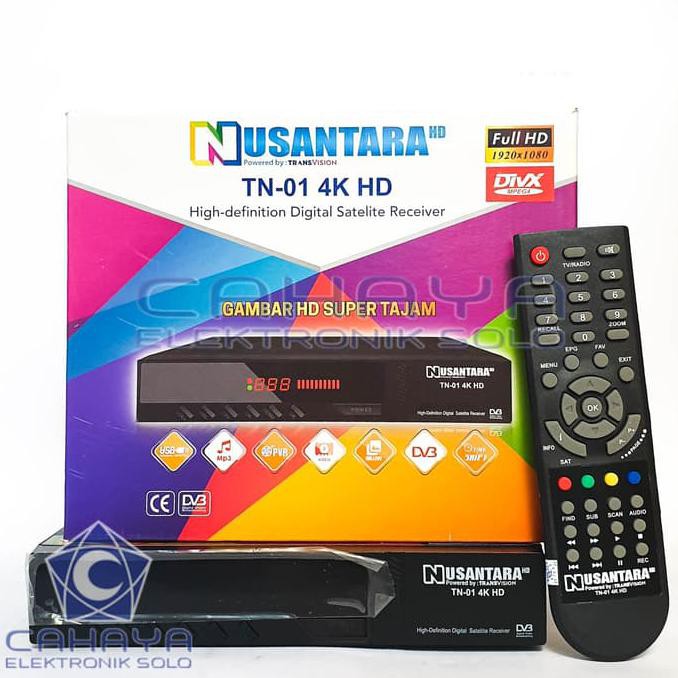 JUAL MURAH Receiver Transvision Nusantara Tanaka AAA HBO Fox Premium FTA Lokal - Packing Standar